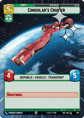 Consular's Cruiser — Hyperspace Foil