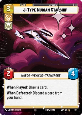 J-Type Nubian Starship — Hyperspace Foil