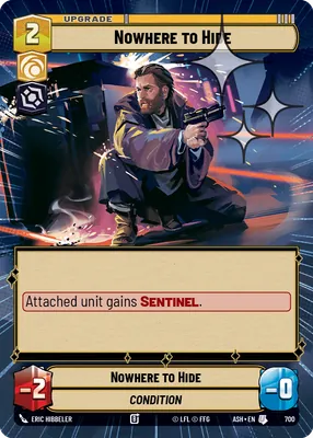 Nowhere to Hide — Hyperspace Foil