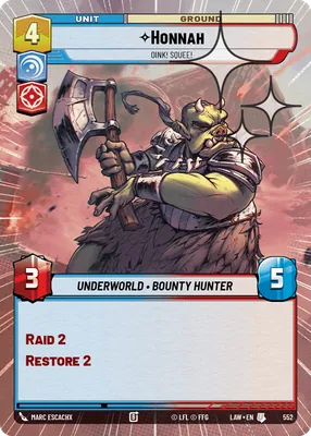 Honnah — Hyperspace Foil