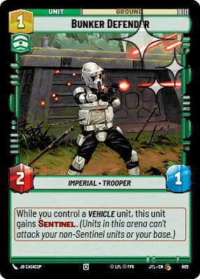 Bunker Defender — Standard Foil