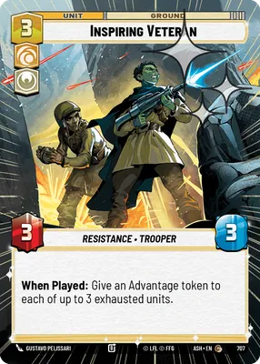 Inspiring Veteran — Hyperspace Foil