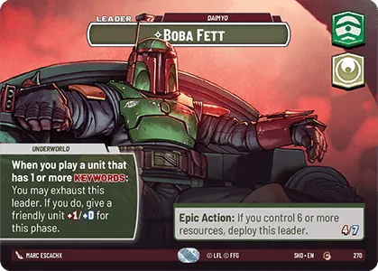 Boba Fett — Showcase