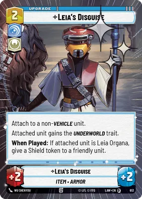 Leia's Disguise — Hyperspace Foil