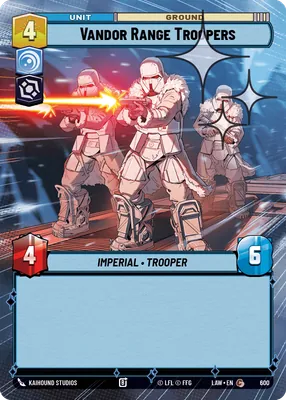 Vandor Range Troopers — Hyperspace Foil