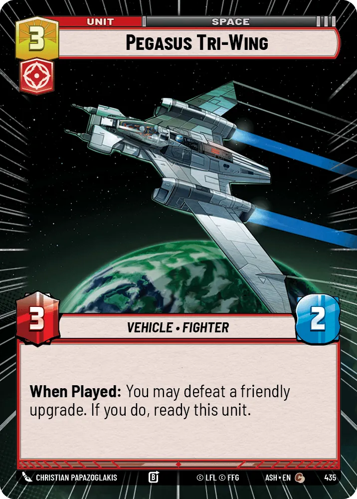 Pegasus Tri-Wing — Hyperspace