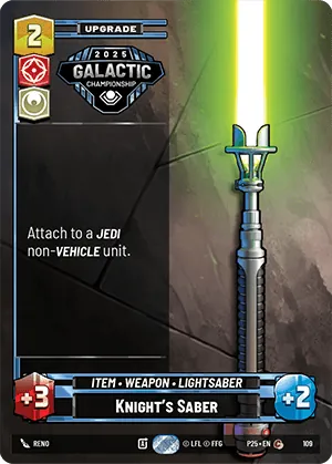 Knight's Saber — GC Top 64