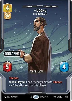 Dooku — Serialized Prestige