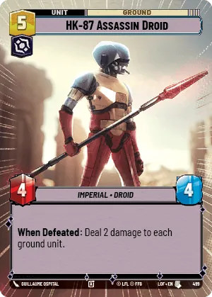 HK-87 Assassin Droid — Hyperspace