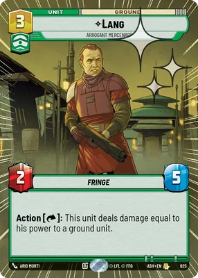 Lang — Hyperspace Foil