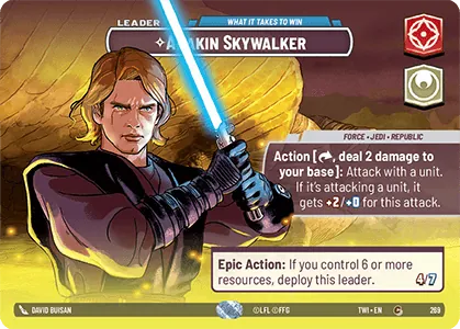 Anakin Skywalker — Showcase