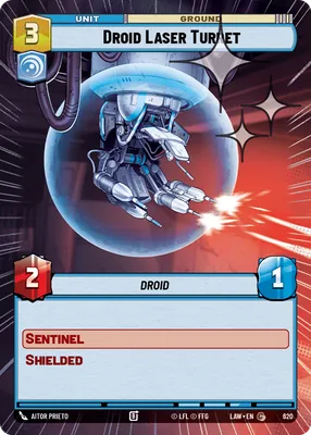 Droid Laser Turret — Hyperspace Foil