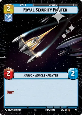 Royal Security Fighter — Hyperspace Foil