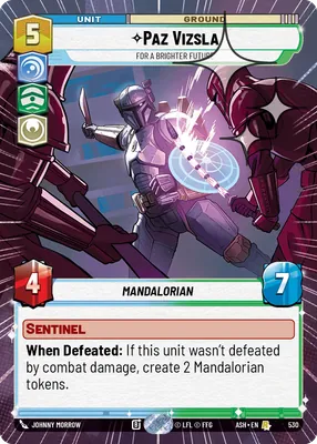 Paz Vizsla — Hyperspace Foil