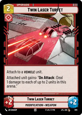 Twin Laser Turret — Standard Foil