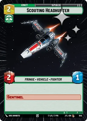 Scouting Headhunter — Hyperspace Foil