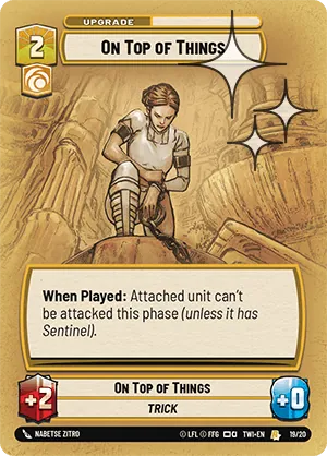 On Top of Things — Weekly Play Foil