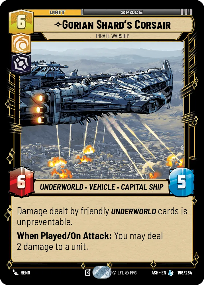 Gorian Shard's Corsair