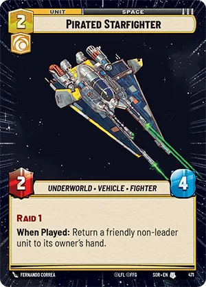 Pirated Starfighter — Hyperspace