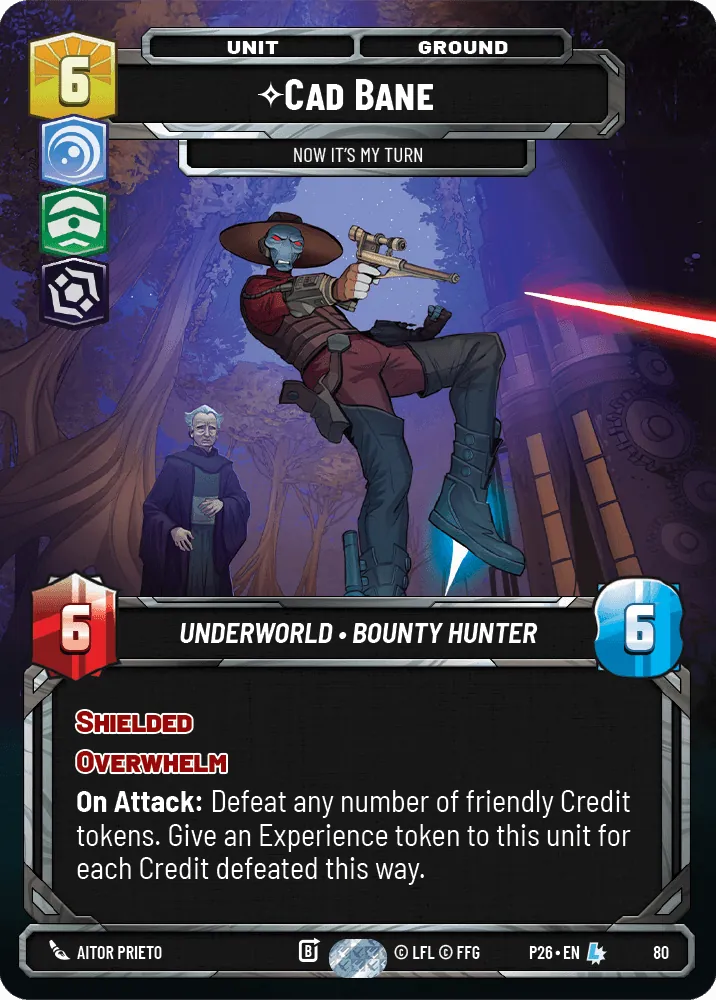 Cad Bane — RQ Prize Wall