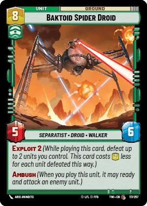 Baktoid Spider Droid