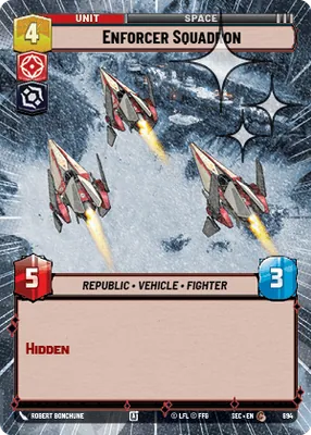 Enforcer Squadron — Hyperspace Foil