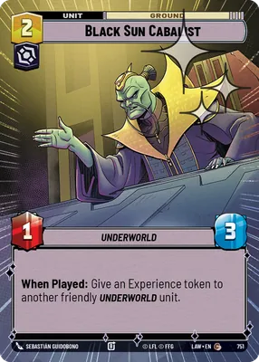 Black Sun Cabalist — Hyperspace Foil