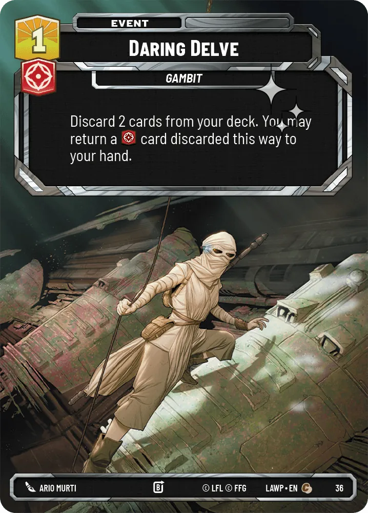 Daring Delve — Weekly Play Foil
