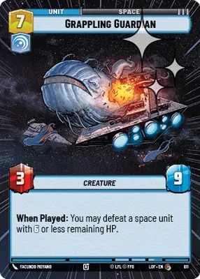 Grappling Guardian — Hyperspace Foil