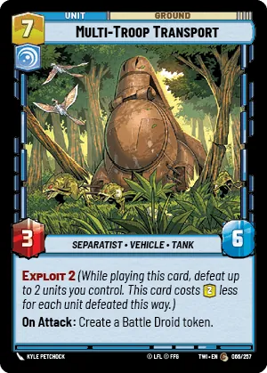 Multi-Troop Transport