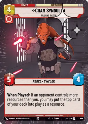 Cham Syndulla — Hyperspace Foil