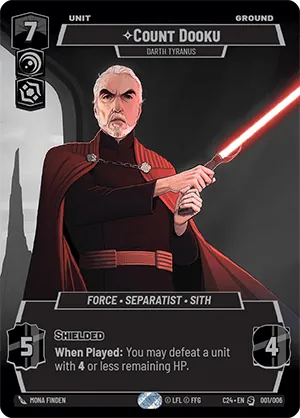 Count Dooku — Convention Exclusive