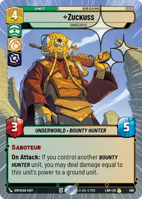 Zuckuss — Hyperspace Foil