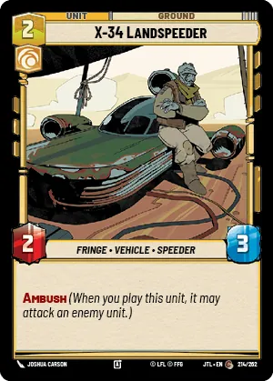 X-34 Landspeeder