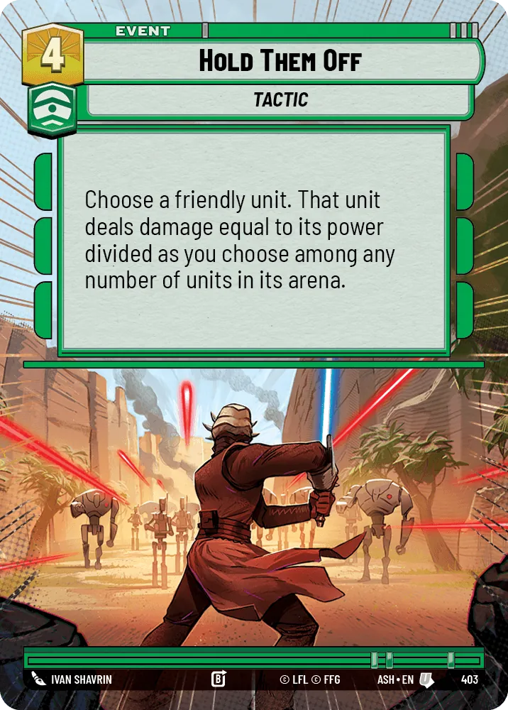 Hold Them Off — Hyperspace