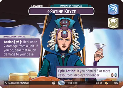Satine Kryze — Showcase