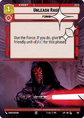 Unleash Rage — Hyperspace Foil