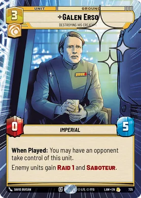 Galen Erso — Hyperspace Foil