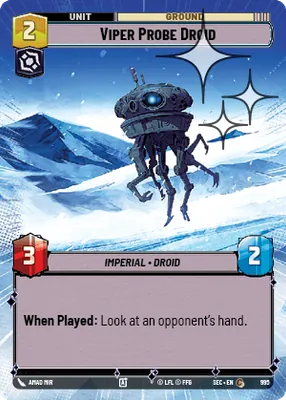 Viper Probe Droid — Hyperspace Foil