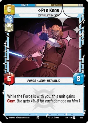 Plo Koon — Standard Foil