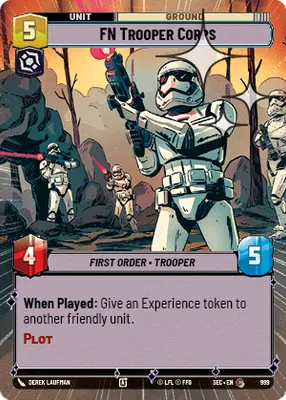 FN Trooper Corps — Hyperspace Foil