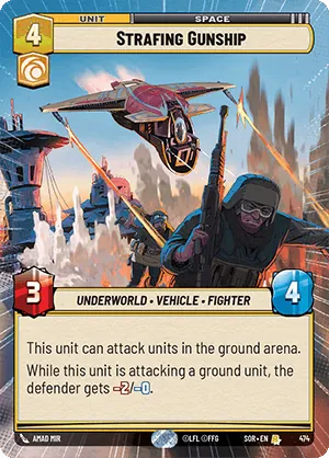 Strafing Gunship — Hyperspace