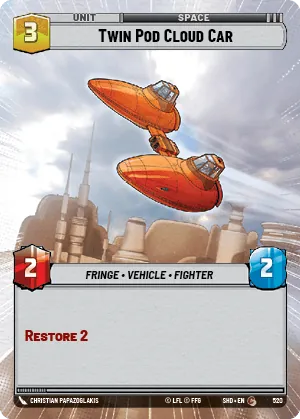 Twin Pod Cloud Car — Hyperspace