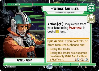 Wedge Antilles — Hyperspace