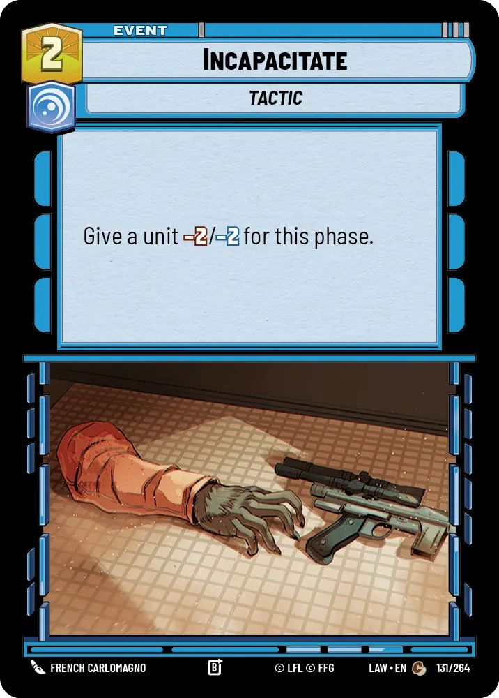 Incapacitate