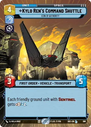 Kylo Ren's Command Shuttle — Hyperspace