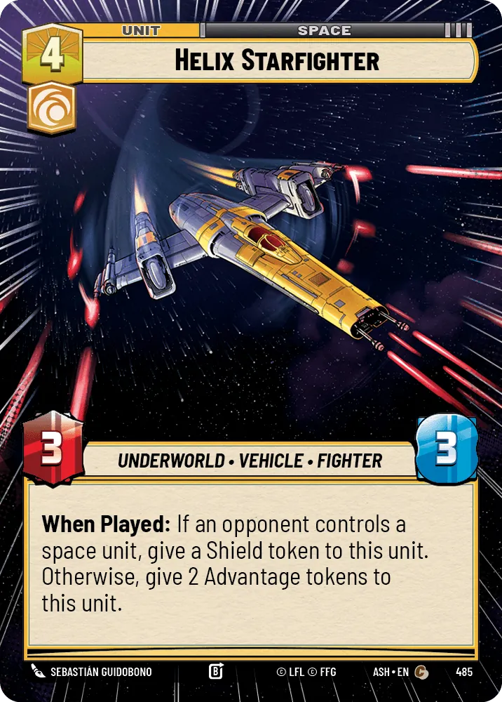 Helix Starfighter — Hyperspace