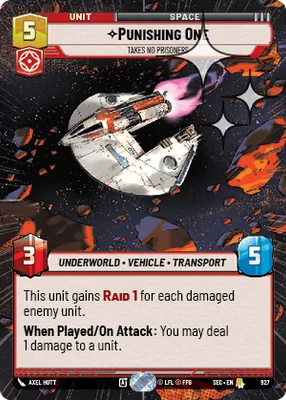 Punishing One — Hyperspace Foil