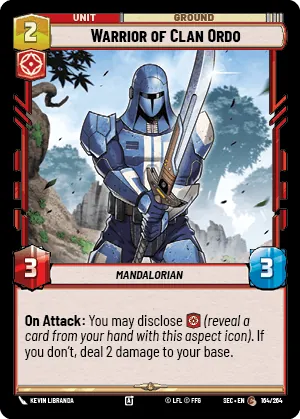 Warrior of Clan Ordo