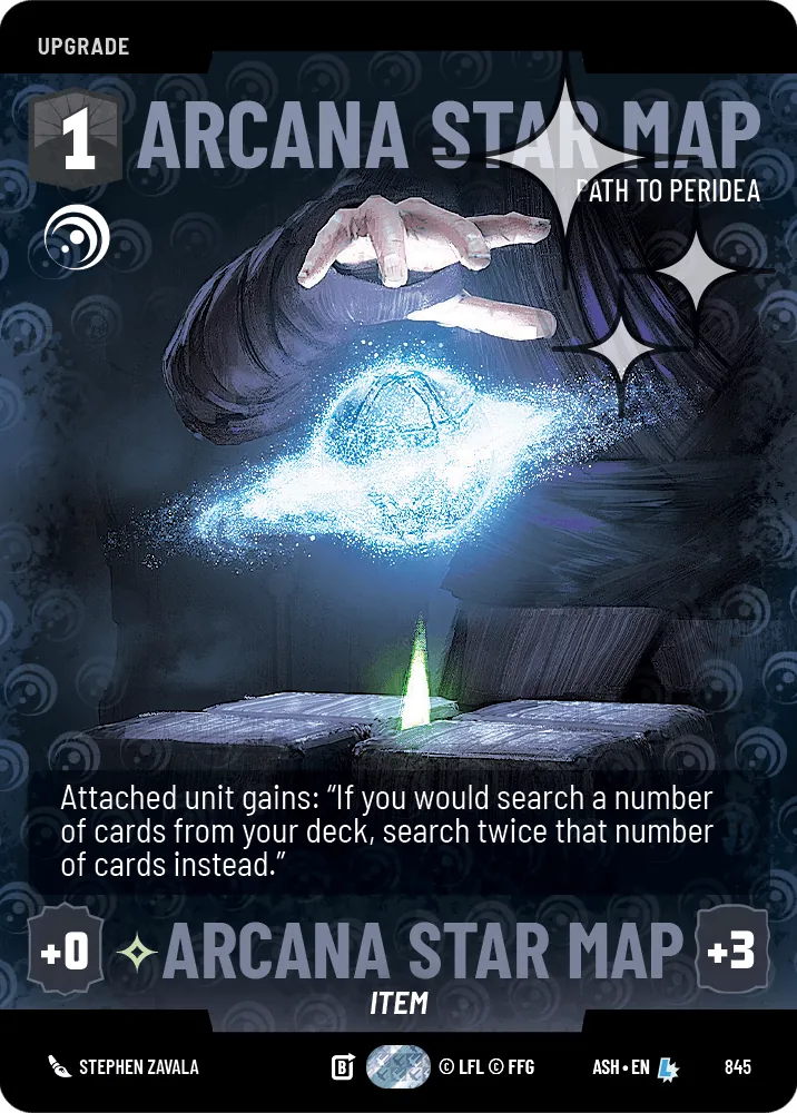 Arcana Star Map — Foil Prestige